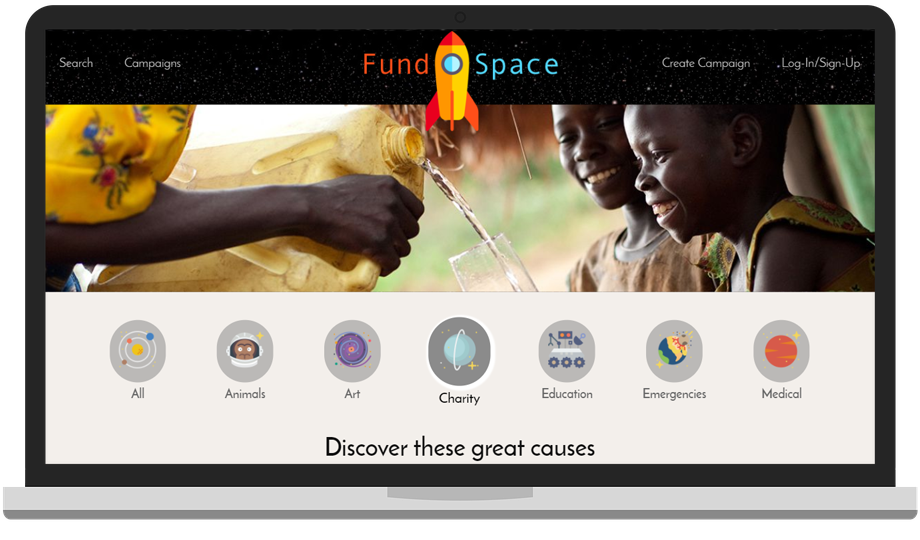 FundSpace homepage